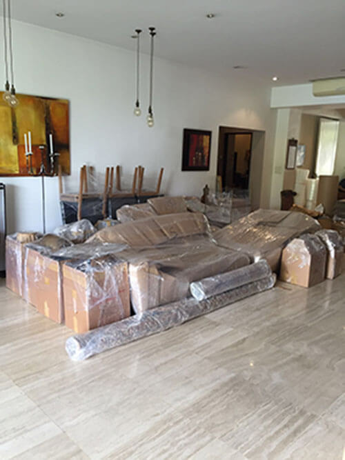 Packing the items before the actual moving day